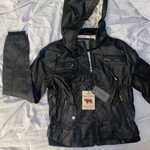 Ci Sono Vegan Leather Jacket